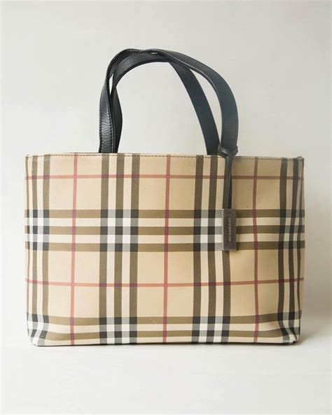 burberry bag second hand|vintage burberry tote bag.